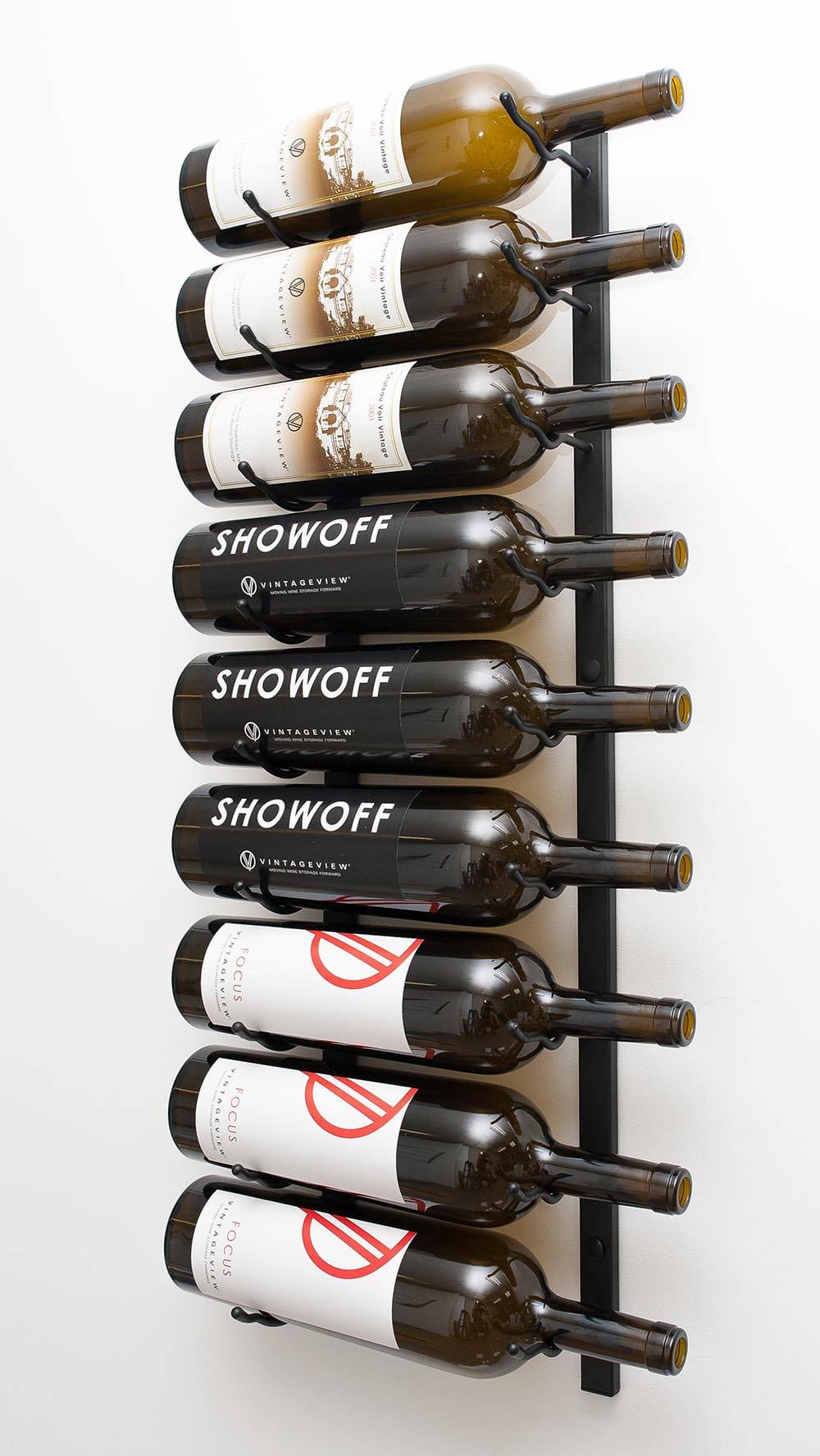 Wijnrek Champagne Black