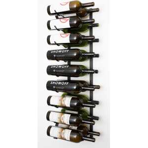 Wijnrek Double Champagne Black