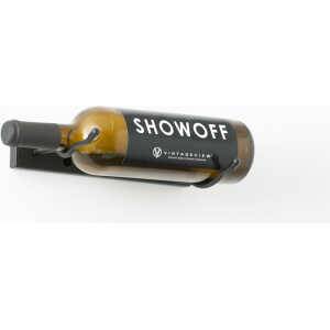 Wijnrek Single Bottle Left Black