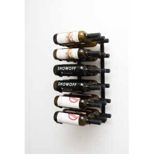 Wijnrek Triple Six Black