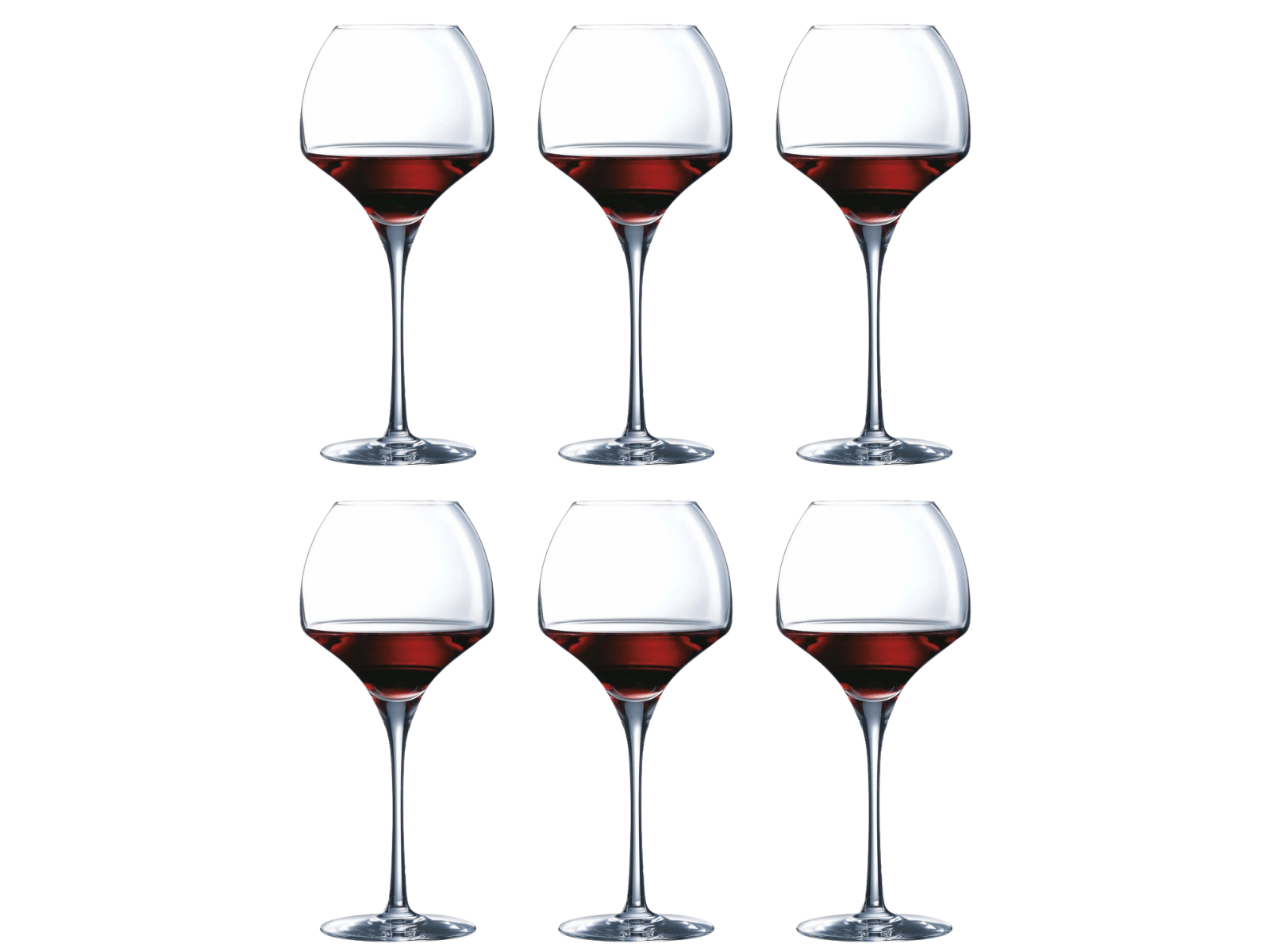Chef & Sommelier Rode Wijnglazen Open Up - 470 ml - 6 stuks