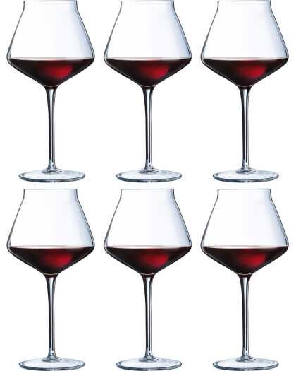 Chef & Sommelier Rode Wijnglazen Reveal Up - 450 ml - 6 stuks