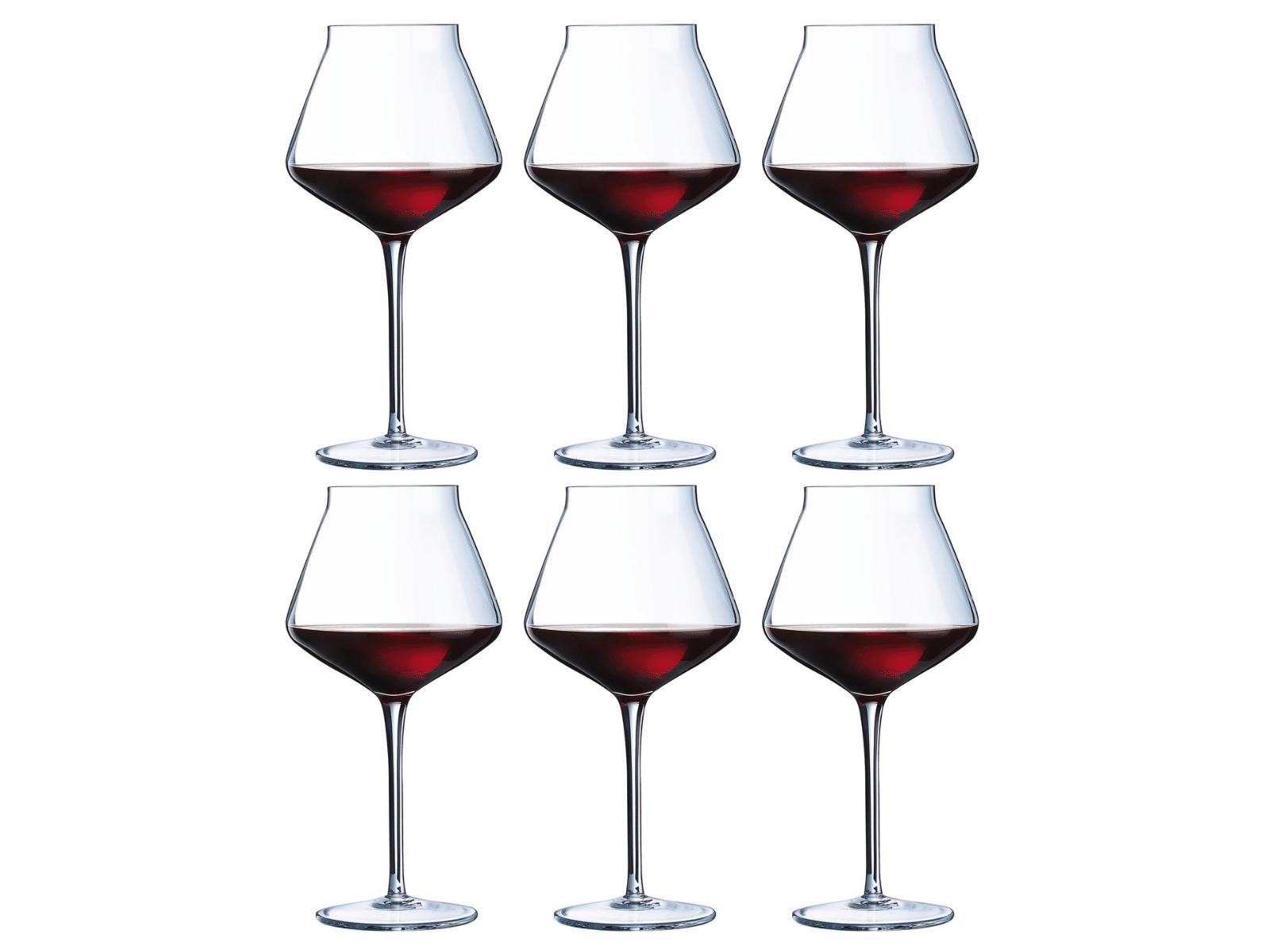 Chef & Sommelier Rode Wijnglazen Reveal Up - 450 ml - 6 stuks