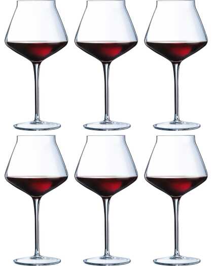 Chef & Sommelier Rode Wijnglazen Reveal Up - 550 ml - 6 stuks