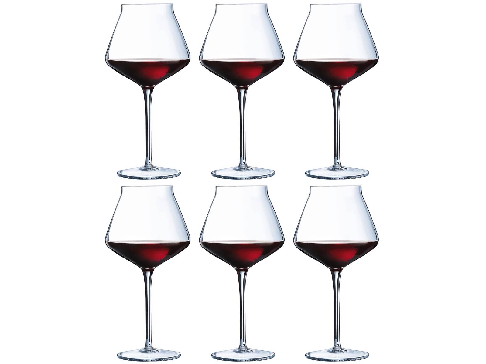 Chef & Sommelier Rode Wijnglazen Reveal Up - 550 ml - 6 stuks