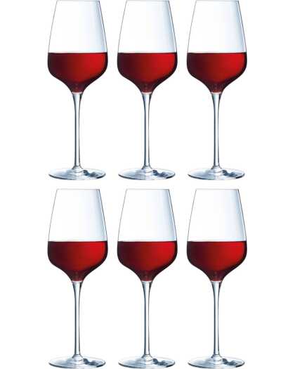 Chef & Sommelier Rode Wijnglazen Sublym - 350 ml - 6 stuks