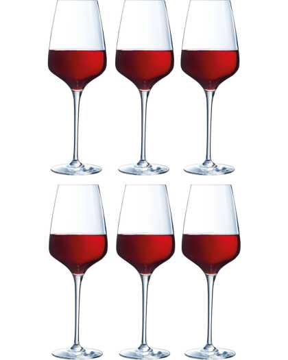 Chef & Sommelier Rode Wijnglazen Sublym - 450 ml - 6 stuks