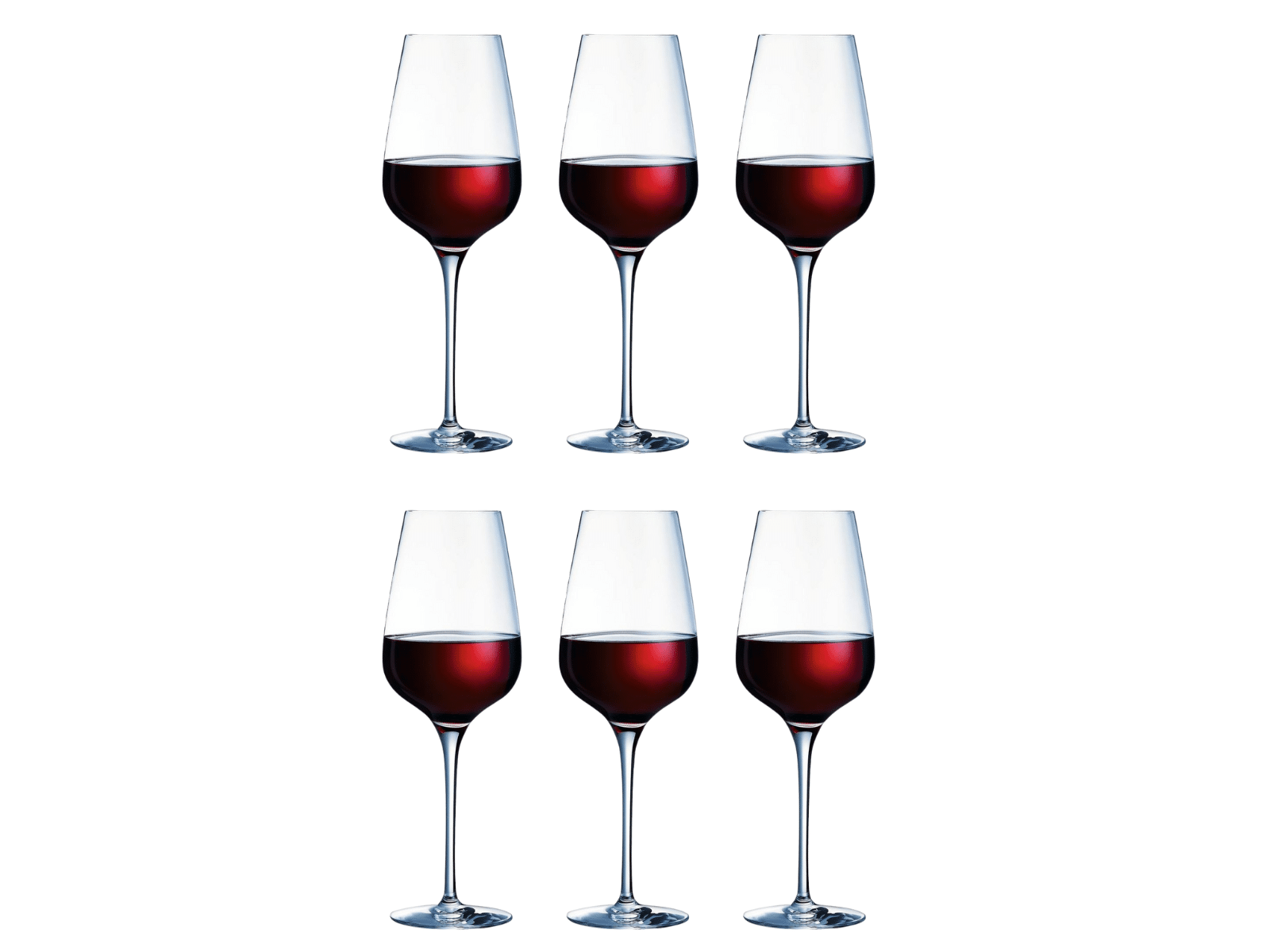 Chef & Sommelier Rode Wijnglazen Sublym - 550 ml - 6 stuks