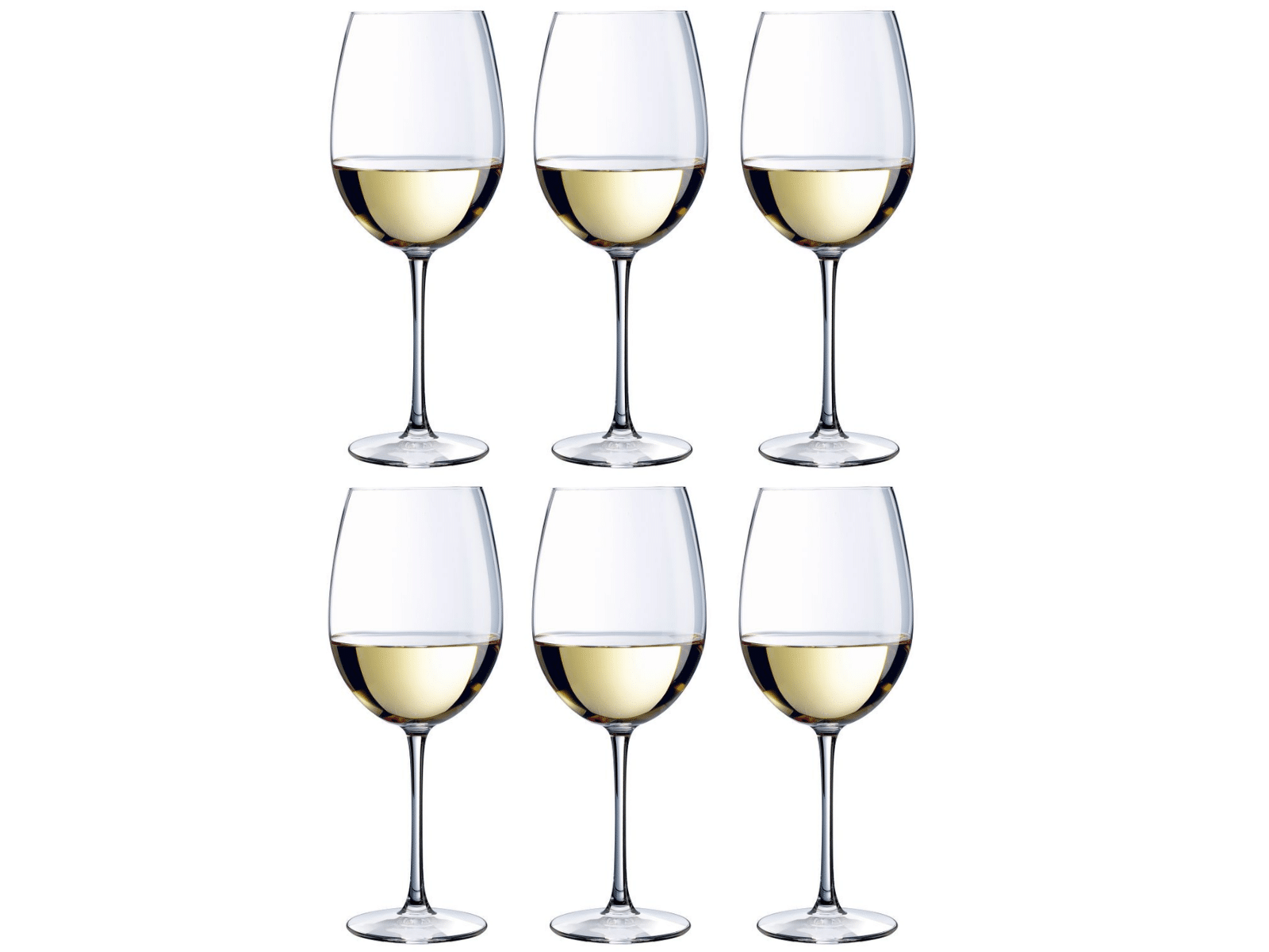 Chef & Sommelier Witte Wijnglazen Cabernet Tulip - 350 ml - 6 stuks