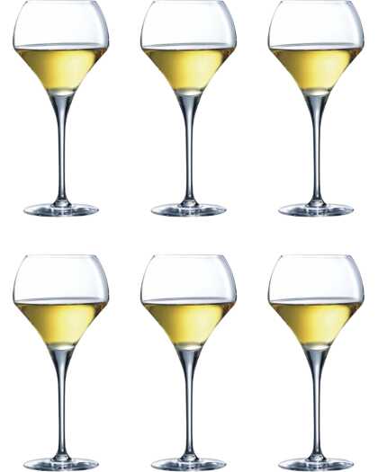 Chef & Sommelier Witte Wijnglazen Open Up - 370 ml - 6 stuks