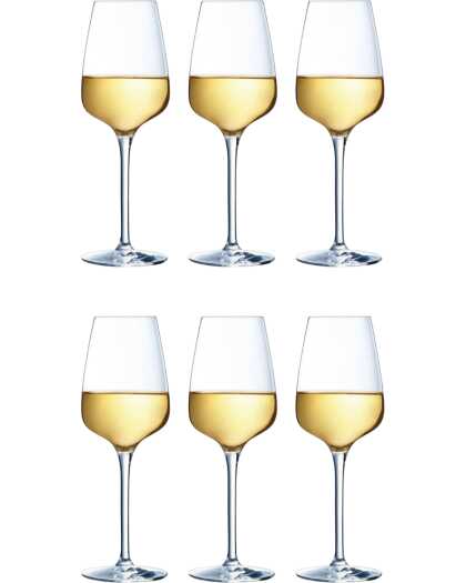 Chef & Sommelier Witte Wijnglazen Sublym - 250 ml - 6 stuks