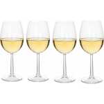 Cookinglife Witte Wijnglazen Milena 430 ml - 4 Stuks