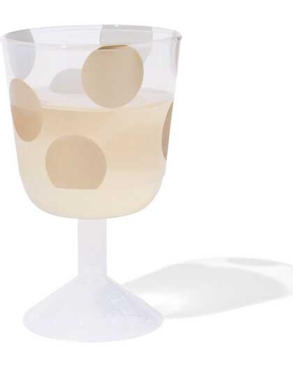 HEMA HEMA Wijnglazen Goud 4 Stuks