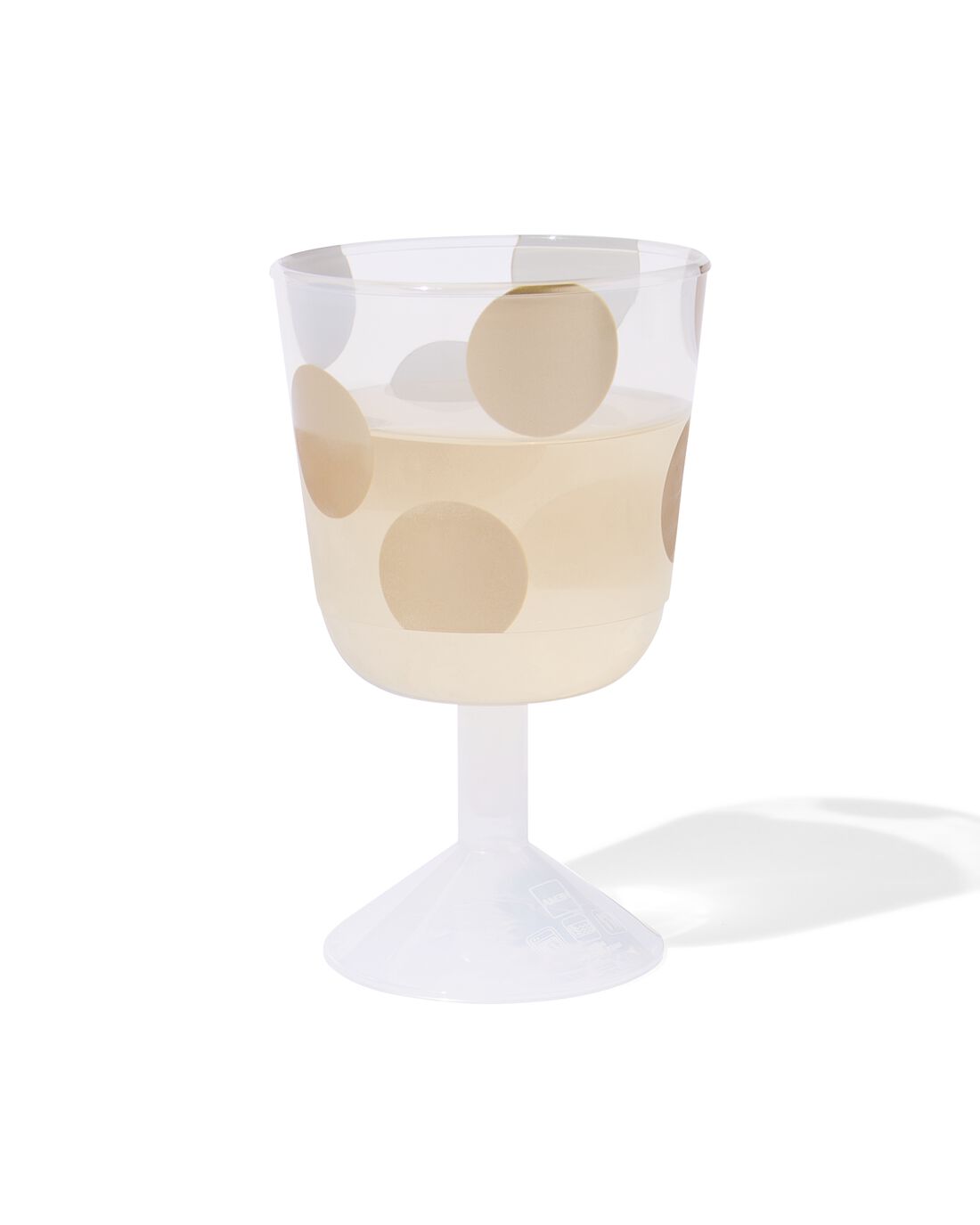 HEMA HEMA Wijnglazen Goud 4 Stuks