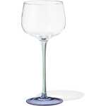 HEMA Wijnglas 230ml glas groen met blauw (multi)