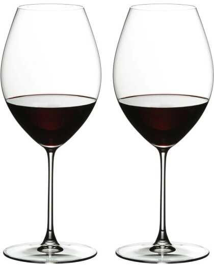 Riedel Rode Wijnglazen Veritas - Old World Syrah - 600 ml - 2 stuks