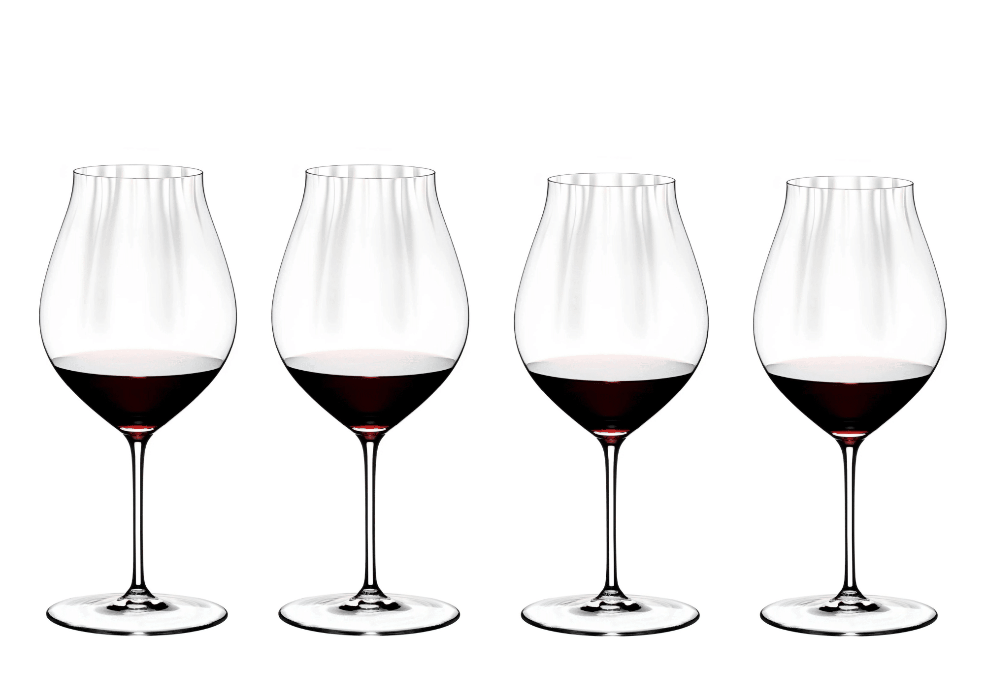 Riedel Wijnglazenset - Rode Wijnglazen - Performance - Pinot noir - 830 ml - 4 Stuks