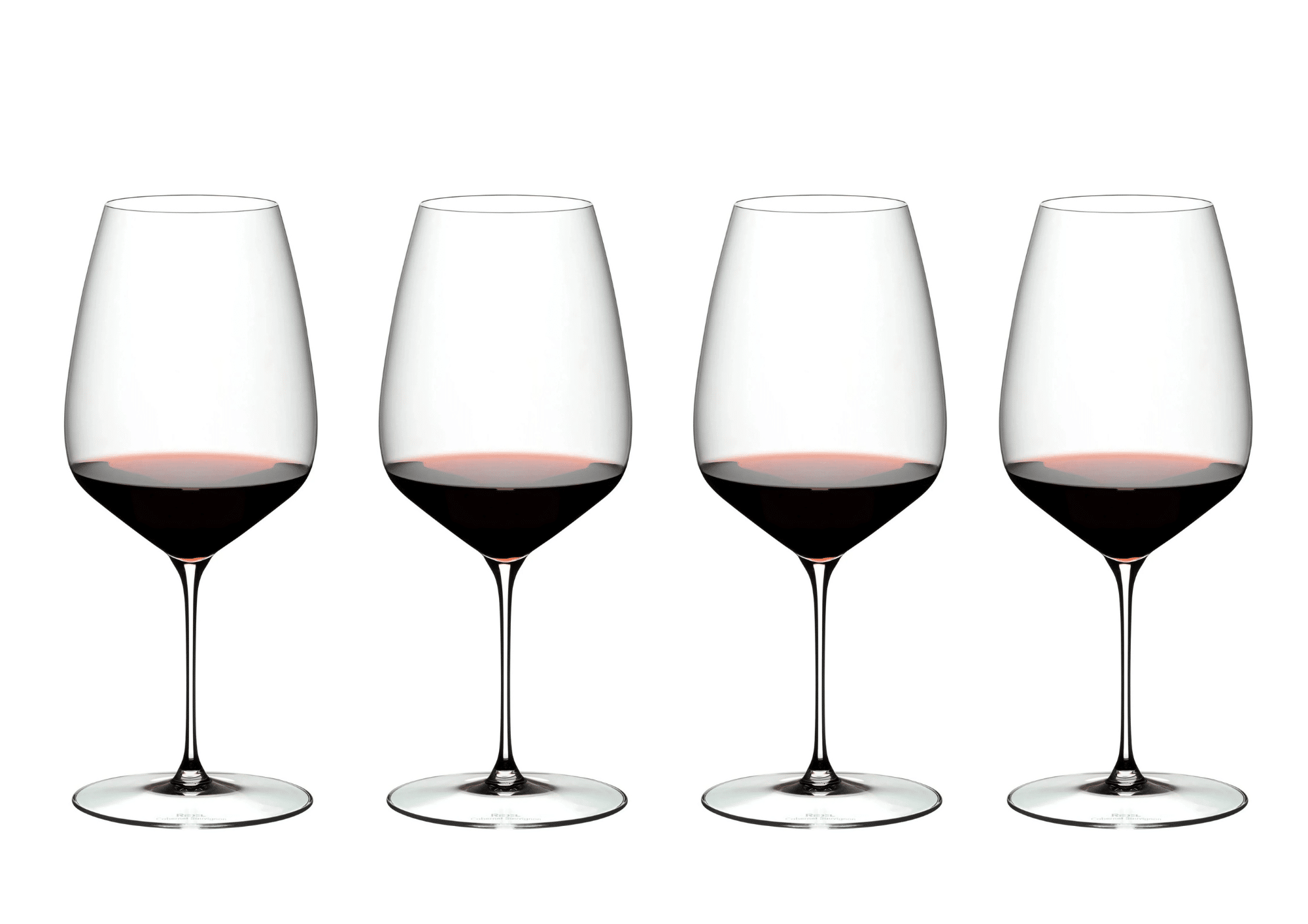 Riedel Wijnglazenset - Rode Wijnglazen - Veloce - Cabernet Sauvignon / Merlot - 829 ml - 4 Stuks