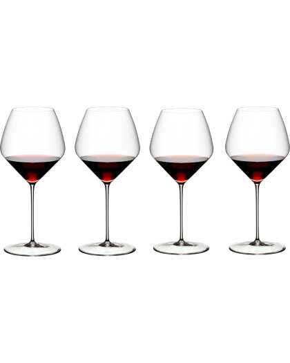 Riedel Wijnglazenset - Rode Wijnglazen - Veloce - Pinot noir / Nebbiolo - 763 ml - 4 Stuks