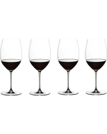 Riedel Wijnglazenset - Rode Wijnglazen - Veritas - Cabernet / Merlot - 709 ml - 4 Stuks