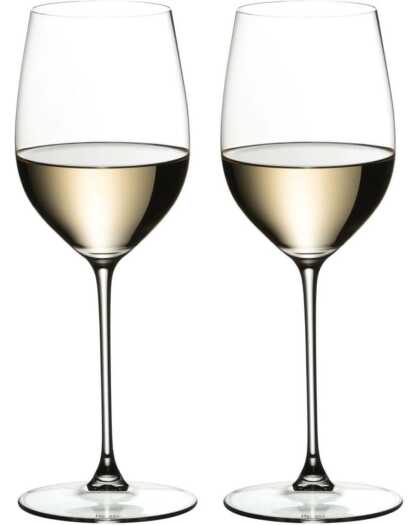 Riedel Witte Wijnglazen Veritas - Viognier/Chardonnay - 370 ml - 2 stuks