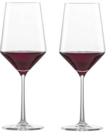 Zwiesel Glas Rode Wijnglazen Pure - 550 ml - 2 stuks